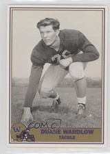 1992 Pacific Washington Huskies Football Greats Duane Wardlow #39 3bz