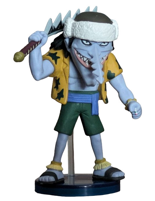 Figura original One Piece pirata Arlong gyojin tiburón sierra importación caja