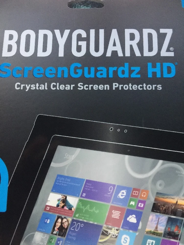 New BodyGuardz ScreenGuardz HD Clear Screen Protector for Microsoft Surface 3 - Image 3 of 4