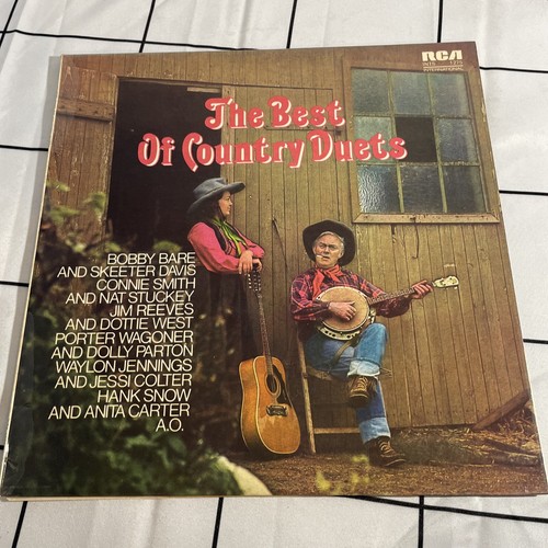 "The Best of Country Duets" Vinyl-LP (Dolly Parton, Waylon Jennings, Hank Snow)