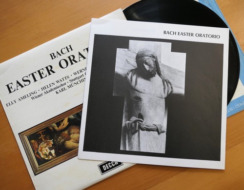SET 398 ED3 Bach Easter Oratorio Elly Ameling Karl Munchinger NM Decca 1st WB - Picture 2 of 6