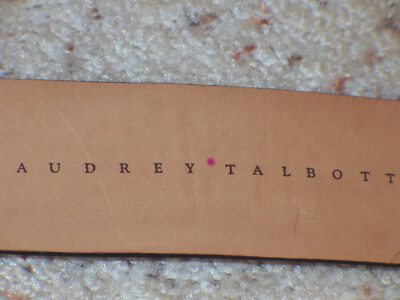 Audrey Talbott Made in Italy genuine leather belt, size S | eBay display picture 2