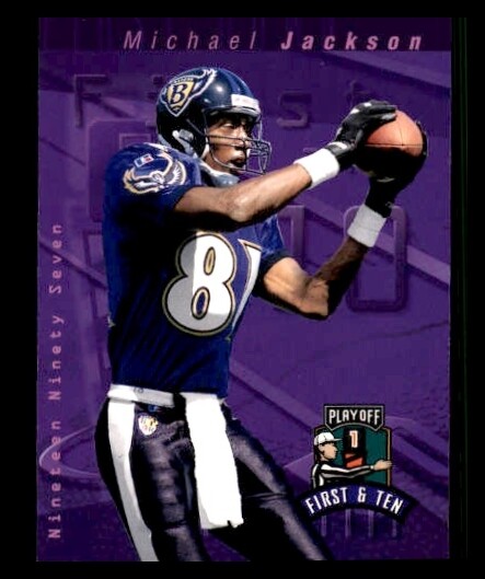 1997 Playoff First & Ten    #155 Michael Jackson