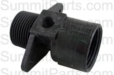BLACK METRIC WATER INLET NIPPLE FOR WASCOMAT WASHERS- 005603, , 005602
