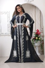 Black Desinger Wedding Kaftan