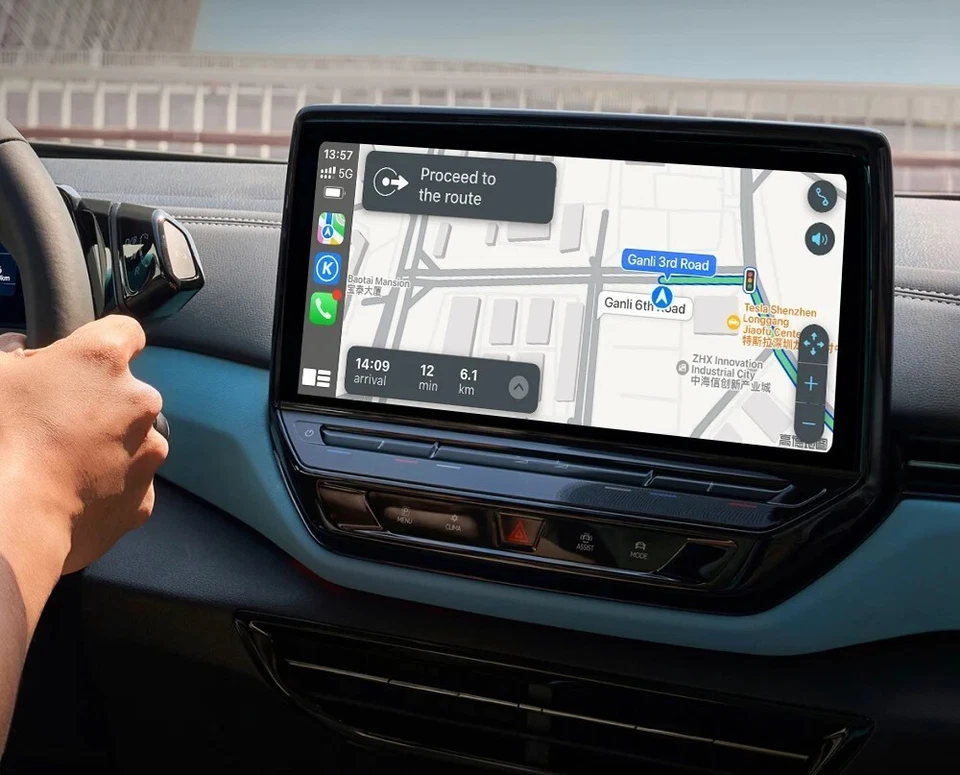 Wireless für Apple CarPlay ohne Kabel Adapter USB BT Dongle Box WiredKabelersatz - Bild 2 von 2