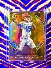 2022 Bowman Chrome U ANTHONY RICHARDSON INVICTA ORANGE /25 RC SSP Colts RC