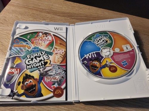 HASBRO FAMILY GAME NIGHT VOL.2 NINTENDO WII PAL GAME COMPLETE WITH MANUAL - Picture 3 of 4