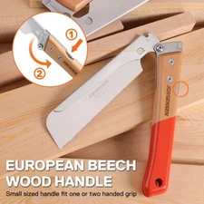 JORGENSEN Japanese Pull Saw 6 Inch Pro Folding Dovetail Saw SK5 for Hardwood USA