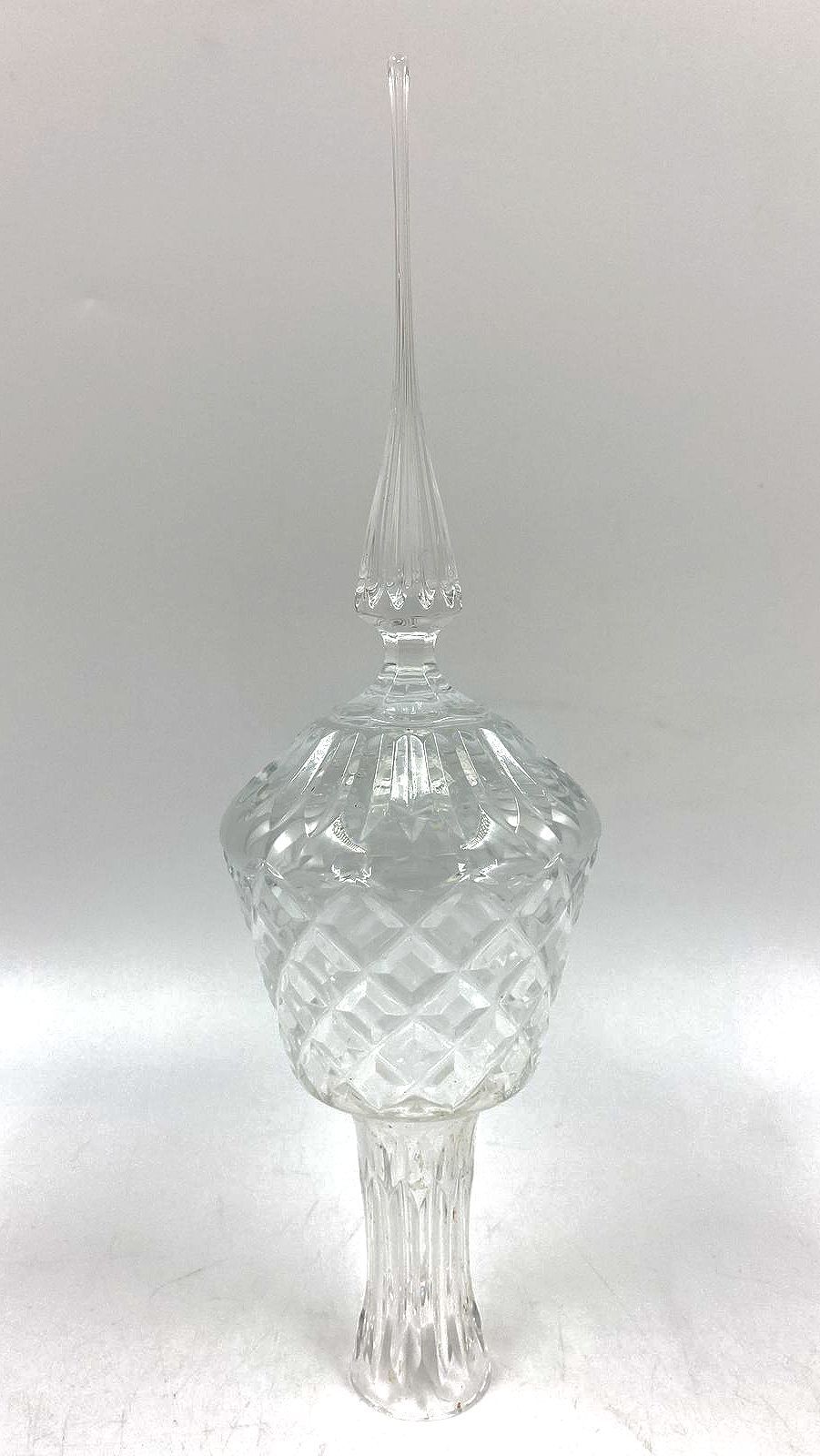 Vintage 1988 Lenox Crystal Tree Topper Ornament In Original Box eBay