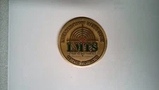 CHALLENGE COIN OLDER LASER MARKSMANSHIP TRAINING SYSTEM LMTS CERTIFIED INSTRUCTO