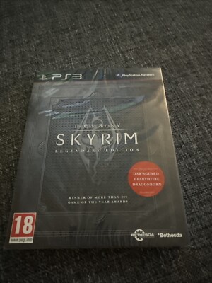 The Elder Scrolls V Skyrim: Legendary Edition - PS3 - UK PAL (Factory Sealed)