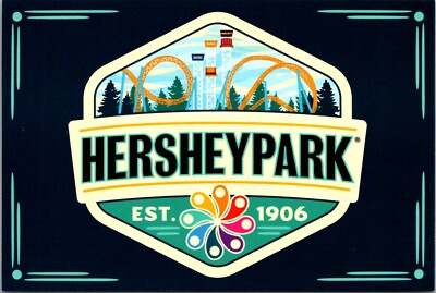 Hershey Amusement Park Pennsylvania Est. 1906 postcard