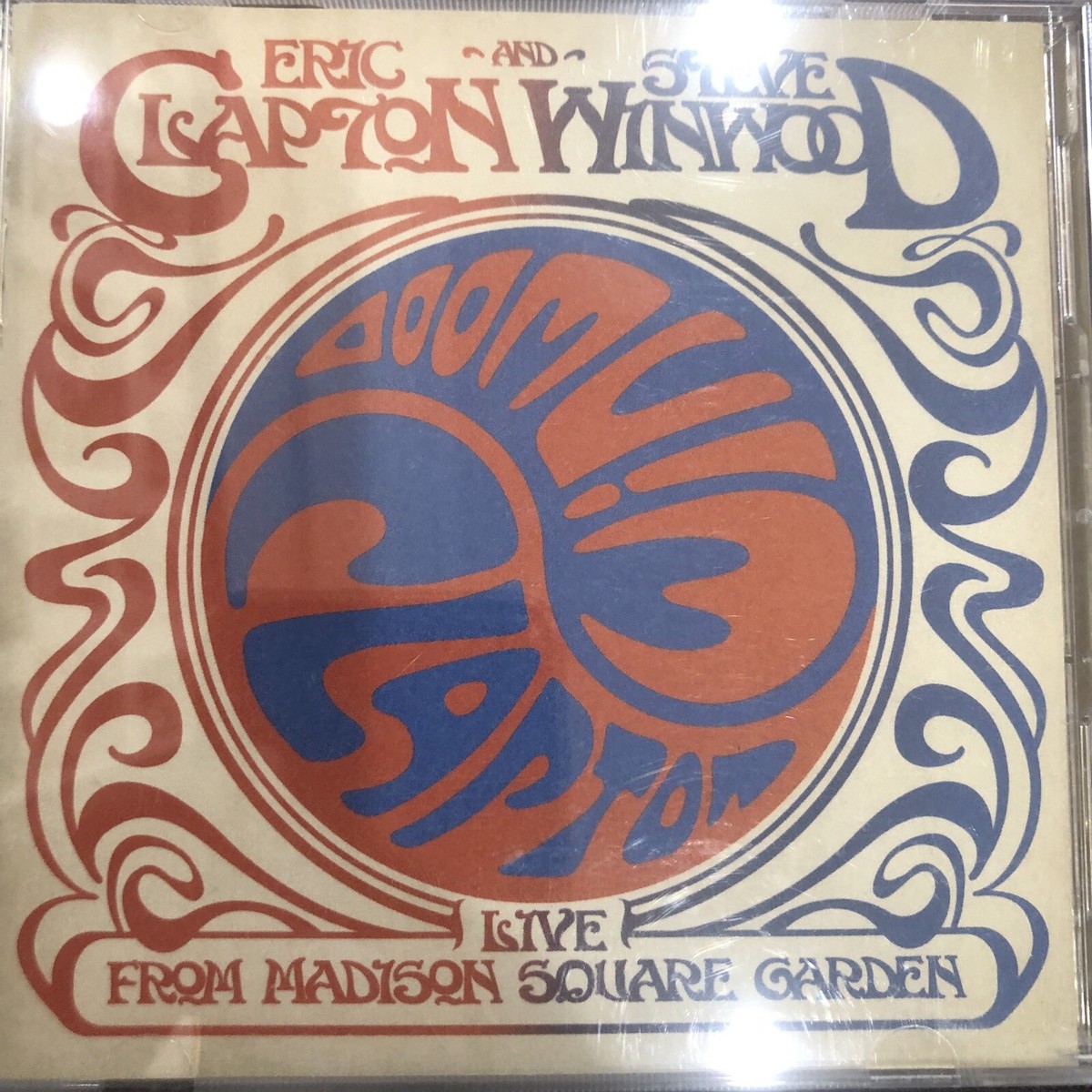 Eric Clapton & Steve Winwood Live CD・DVD Eric Clapton Steve Winwood Live Madison Square Garden CD + DVD Set