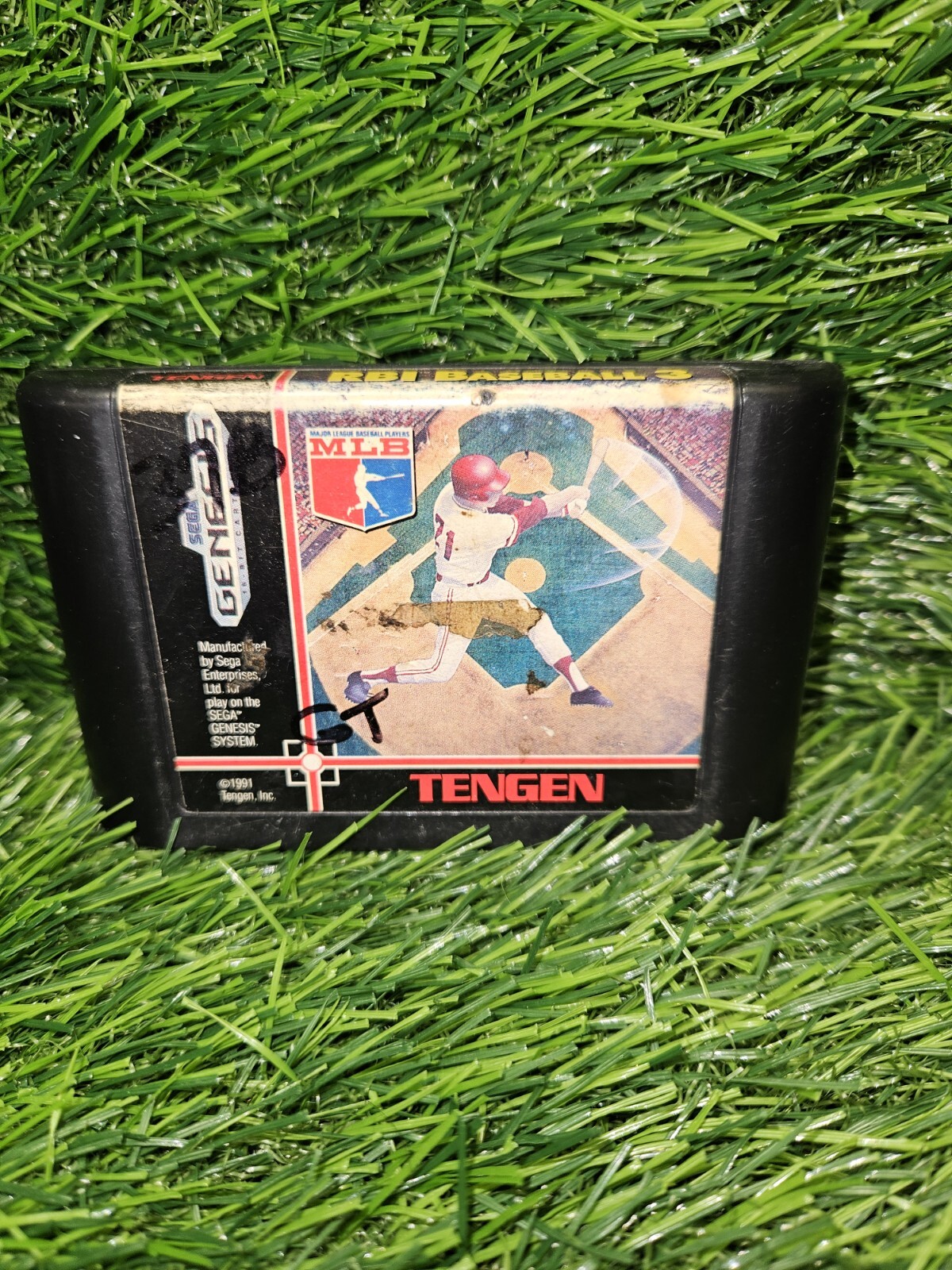 RBI Baseball 3 - Sega Genesis Cart Only Tested Read