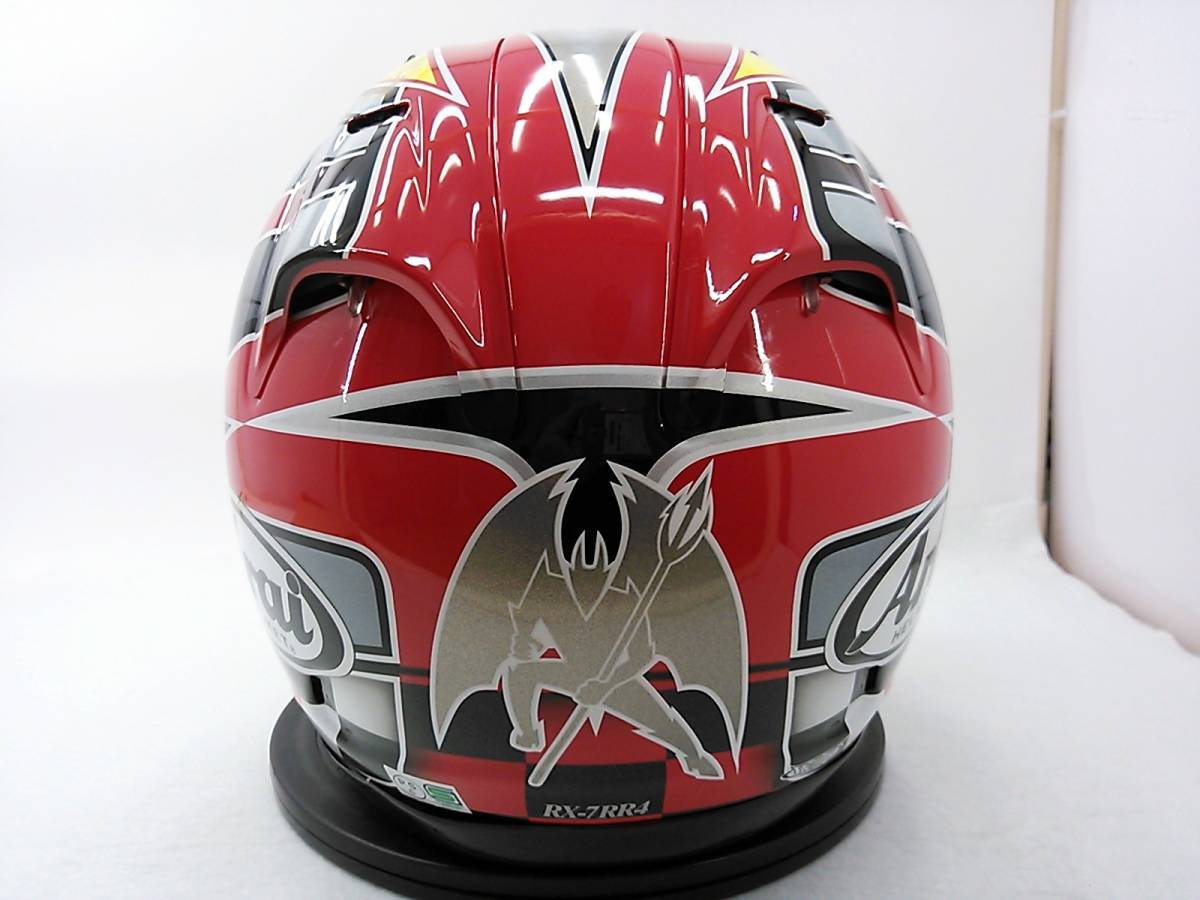 Arai RX-7 R IV 57.58 傷汚れシール跡あり WW2542 Arai RX-7 R IV 57.58 傷汚れシール跡あり WW2542 - メルカリ