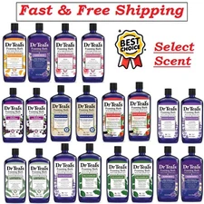 Dr Teal's Foaming Bath with Pure Epsom Salt, 34 fl oz (Pack of 2) - Select Scent