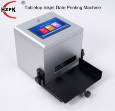 Date Barcode QR Code Desktop Touch Screen Intelligence Static Inkjet Printer