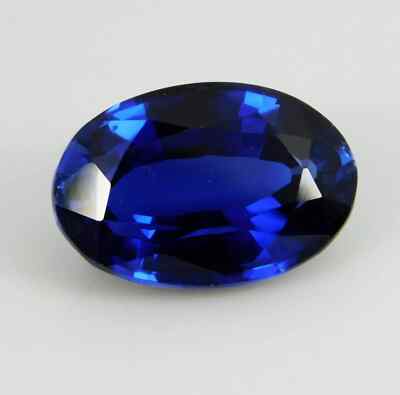 Oval Cut EGL Certified 8-10 Ct Kashmiri Blue Sapphire Natural Loose Gemstone