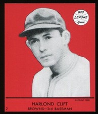 1941 Goudey (Red 1988 Reprint) #2 Harlond Clift St. Louis Browns