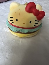 Hello Kitty Hamburger Squishy  Bonus Squishies