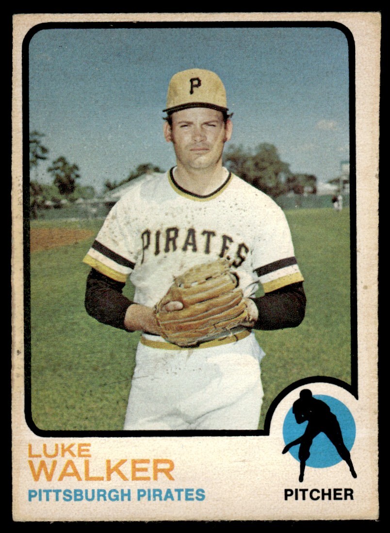 1973 O-Pee-Chee Luke Walker Pittsburgh Pirates #187