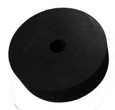 Herco #100-050-300 Precision Neoprene Rubber Bushing Pad 3" OD x 1/2" ID x 1" H