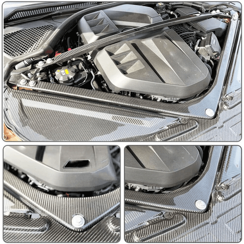DRY Carbon Motor Federbeinhalterung Strebe für BMW G80 M3 G82 G83 M4 G87 M2 21UP - Bild 14 von 14