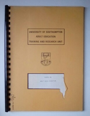 Papers On Adult Basic Education Monica Hayes 1980  Education