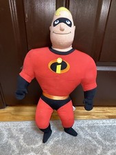 Disney Mr Incredible The Incredibles Talking Plush Stuffed Animal Hasbro Bob 21"