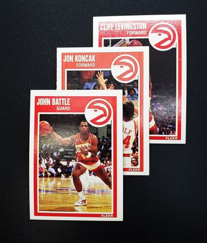 YOU PICK 1989-90 Fleer NBA Basketball Cards Stars HOF Stickers Complete your set - Picture 1 of 1