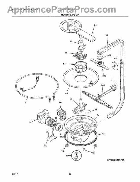 Lower Wash Arm Compatible with Frigidaire Dishwasher 5304507158 - Image 3 of 3