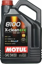 Motul 8100 X-Clean EFE 5W30 100% Synthetic Performance Engine Motor Oil 5 Liter
