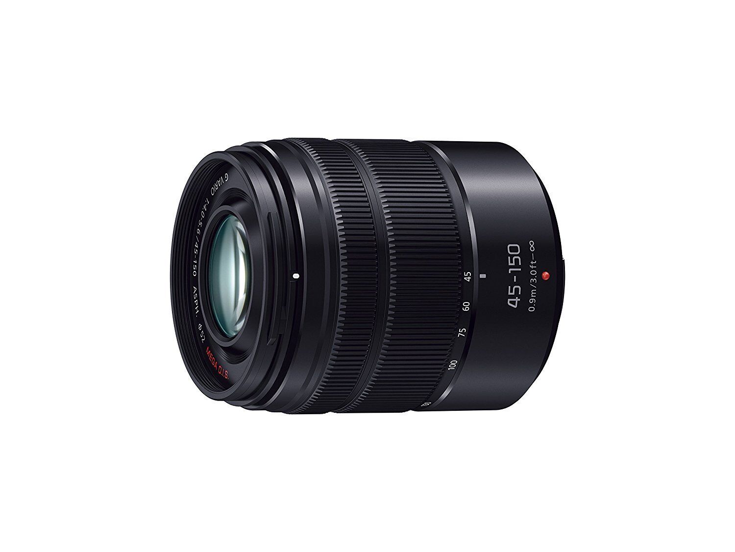 Panasonic Lumix G VARIO 45-150mm/F4.0-5.6 ASPH MEGA O.I.S. Black H