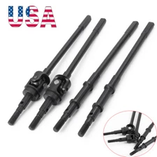 CNC Steel Front & Rear Axle CVD Drive Shaft For 1:10 RC AXIAL SCX10 II 90046 US