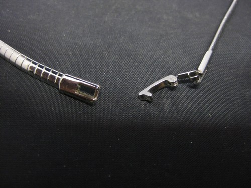 Collar gargantilla metal tono plata - Imagen 5 de 6
