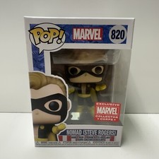 Funko Pop Marvel Collector Corps Nomad Steve Rogers Figure Toy 820 BRAND NEW