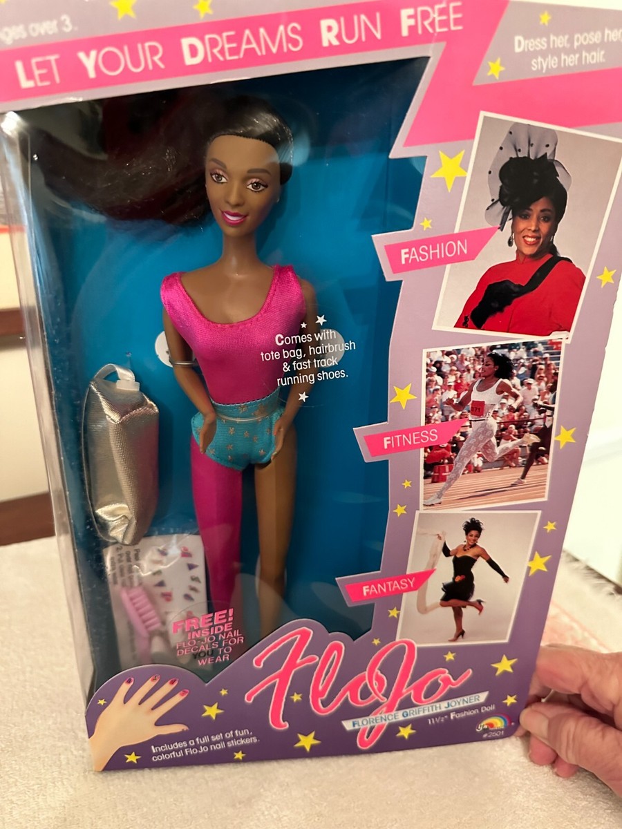 HeyDolls フィギュア風マスコット カード付き シニョーラ 淑女 カード 1989 LJN Toys Flo Jo Florence Griffith Joyner Doll- in Package - Etsy