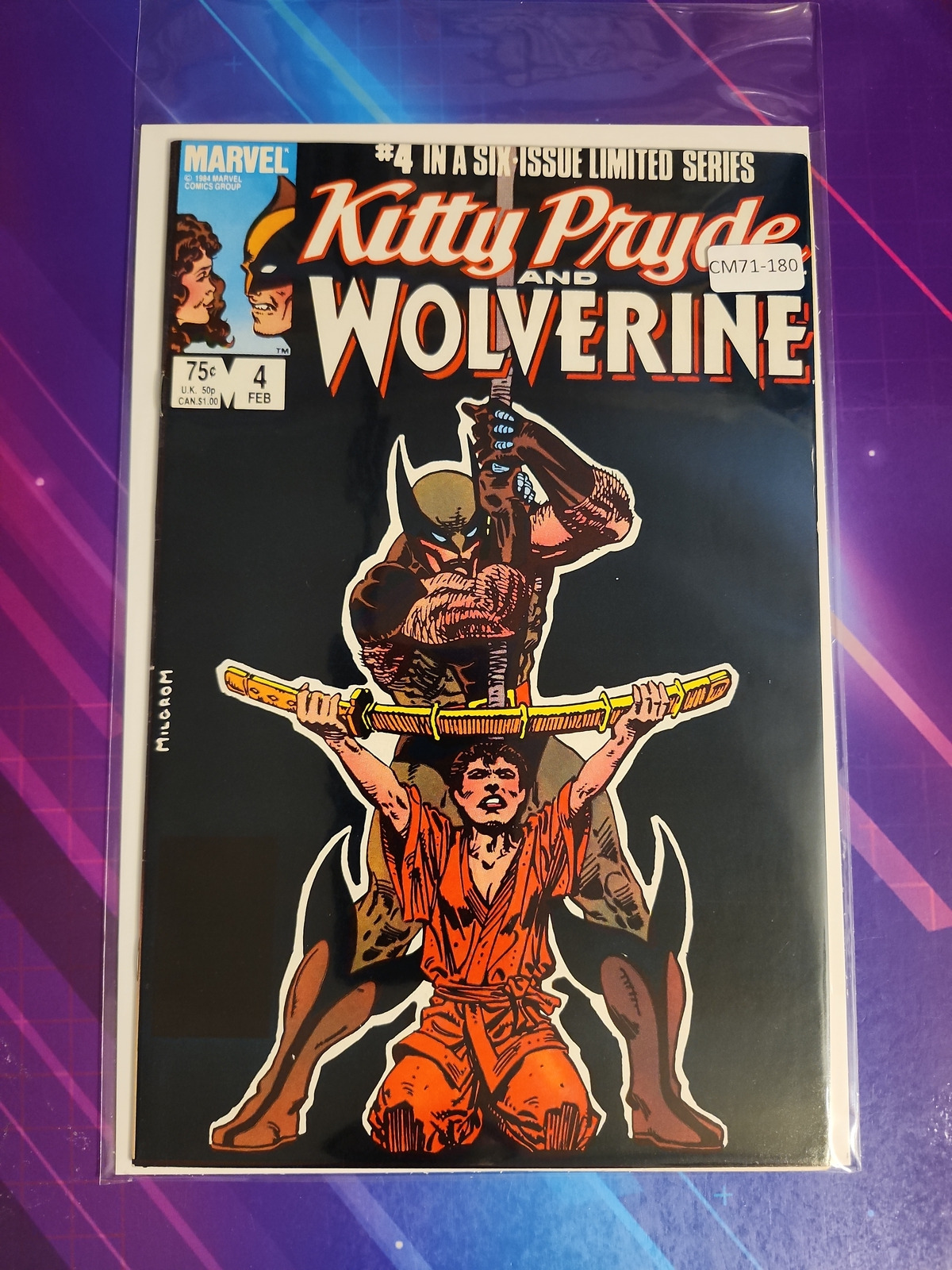 KITTY PRYDE AND WOLVERINE #4 HIGH GRADE MARVEL COMIC BOOK CM71-180