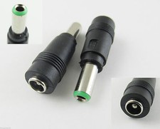 2.1x5.5mm DC Female to 6.3x3.0mm Male Power Plug CCTV Connector Adapter f Laptop