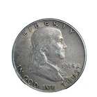 1948 Franklin 50c Half Dollar  Bu-Unc. FBL Browning Toned  90% Silver Coin