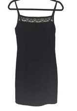 Vintage CDC Womens 4 Y2K Lace Trimmed Dress Elegant Cocktail LBD Holidays Event