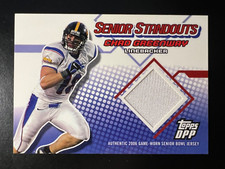 2006 Topps Draft Picks Prospects Senior Standouts Jersey #SSCG Chad Greenway