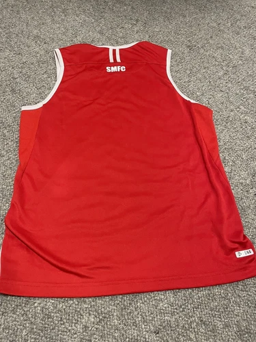 SYDNEY SWANS AFL 2020 ISC TEAM TRAINING SINGLET MUSCLE TOP. - Picture 6 of 6