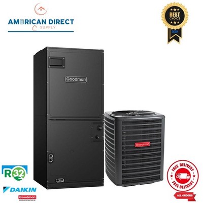5 Ton Goodman Heat Pump Split System 15.0 SEER2 Air Conditioner R32