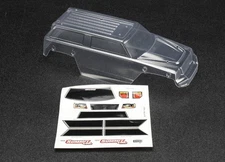Traxxas 7211 - Summit 1/16 Pre-Cut Body, Clear & Decals