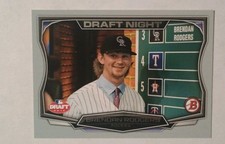 2015 Bowman Draft - Draft Night Brendan Rodgers #DN-1 (RC)