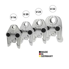 Pressbacke U16 U20 U 25 U32 Presszange Pressbacken Presszangen für Verbundrohr