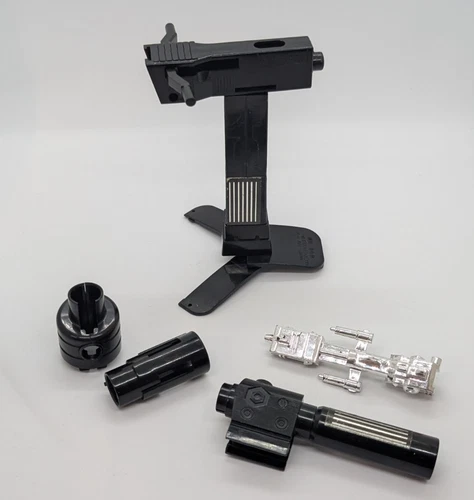 G1 Transformers Megatron Laser Cannon and Stock Base Parts Takara 1983 VTG