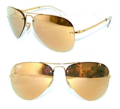 Ray Ban SONNENBRILLE GOLD SPIEGEL RB 3449 AVIATOR 3025 PILOT 3214 ETUI 3460 NEU